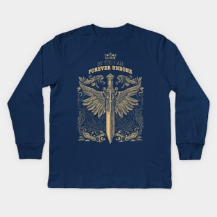 The Cruel Prince - Folk of the Air, Jude and Cardan bookish romantasy Kids Long Sleeve T-Shirt